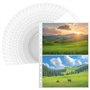 QWORK® 30 Pack Pochette Photo A4 Transparentes