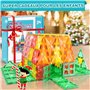 Lovchil Blocs Construction Magnétiques Enfants Jouet 61 Pièces Jouets de Construction Magnetique Enfant Creatif STEM Educatif Je