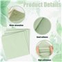 Serviette Papier Vert, 100 Serviettes de Table Vert Sauge, Sauge Serviette Papier Anniversaire pour Mariage Dîner Anniversaire d