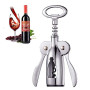 Ouvre-Bouteilles Vin Rouge avec Deux Leviers Anti-dérapantes