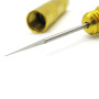 Royalmax® Kit 3 pièces pour nettoyage et réparation aérographe (brosses, aiguilles en acier inoxydable)