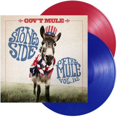 Stone Side of The Mule-Couleur Rouge et Bleu