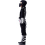 Spooktacular Creations Ensemble de costumes Silver Ninja Deluxe avec accessoires en mousse Ninja jouets pour enfants Kung Fu Out
