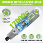 WORKPRO Outil Rotatif Multifonction 3,6V, Kit d’Outils Rotatifs Électriques avec 70 Accessoires, 3 Vitesses Variables 12000-1700