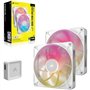Refroidissement PC - CORSAIR - CO-9051040-WW - iCUE LINK RX140 RGB Max White Dual Fan