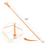 Amazon Basics extracteurs de canalisations - Serpent de vidange flexible pour nettoyer efficacement les cheveux et les débris da