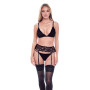 Ensemble de Lingerie Baci Lingerie Noir (S/M)