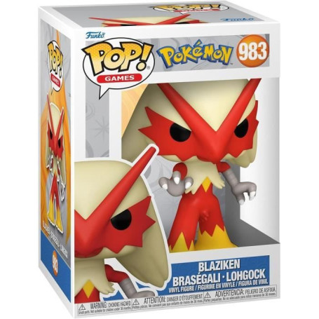 Figurine Funko Pop! Games : Pokémon  Blaziken 983
