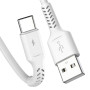 10cm Câble USB C Court, [Lot de 5] Câble USB A vers USB Type C 3A Charge Rapide Cable USB C Android Auto pour Samsung Galaxy A12