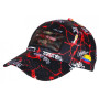 SKR Casquette Plata O Plomo El Patron Rouge Hologramme Streetwear - Taille Unique - Rouge