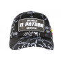 SKR Casquette El Patron Noire et Blanche Print Streetwear Medellin Baseball - Taille Unique - Noir