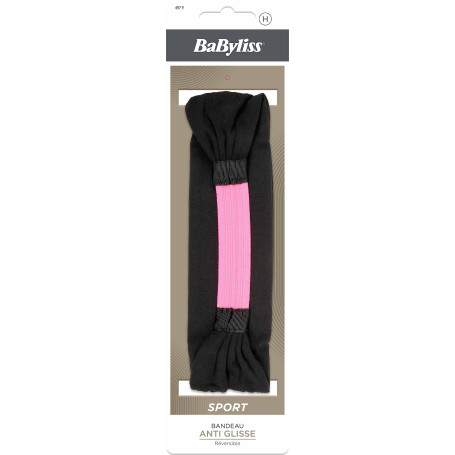 BaByliss BANDEAU LARGE ANTIGLISSE RÉVERSIBLE 1 pièce