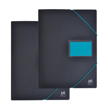 OXFORD Lot de 2 Porte Vues 120 vues / 60 pochettes A4