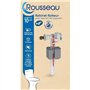 Robinet flotteur latéral pour réservoir WC apparent - ROUSSEAU - Certifié NF