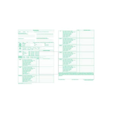 Liasses de 3 Exemplaires"Etats des Lieux d'Entrée et Sortie" (Tous Contrats)