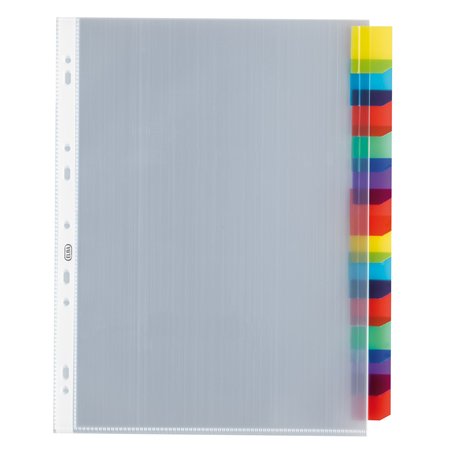 Elba 100204555 Intercalaire à Onglet personnalisable A4 en polypropylène 14/100