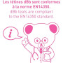 dBb Remond Biberon Régul'Air 240 ml en verre - Tétine NN -nouveau-né- anticolique en silicone - Débit régulier - 1er âge, 0 à 4