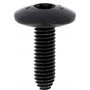 Restagraf - Vis Cylindrique Bombée Large Torx Spéciales Bouclier - Fixation Carrosserie et Pièces Mécaniques - M6-1.00 x 20 mm -