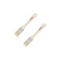 Zenker 9322950 Lot de 2 pinceaux de pâtisserie en bois