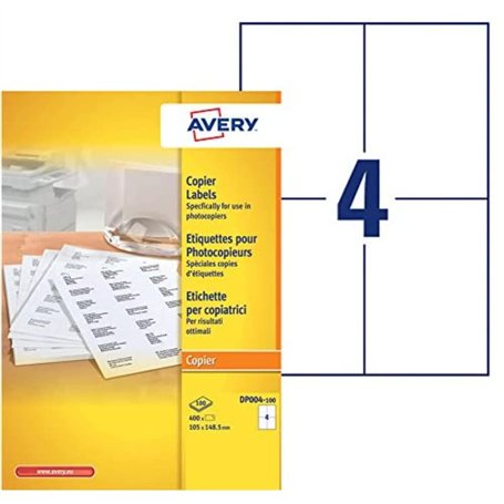AVERY - Boite de 400 étiquettes autocollantes multi-usages