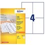 AVERY - Boite de 400 étiquettes autocollantes multi-usages