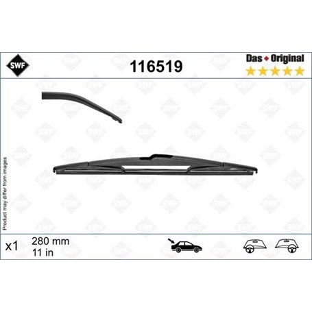 SWF Das Original Essuie-glace - SR47 - Balai d'Essuie-Glace 280 mm Toutes-saisons