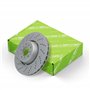 VALEO - Disque de frein peint - 672788 - Boîte de 1 disque ventilé et perforé - Essieu avant - Qualité et design similaires à l'