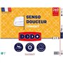 DODO - Couette tempérée 350 g/m² - SENSO DOUCEUR - 240 x 260 cm - Blanc