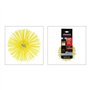 RUECAB - Hérisson de ramonage, brosse ramonage - Avec anneau de filetage femelle standard de M12mm - Poils synthétiques - Convie