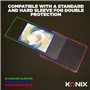 Protege-cartes - KONIX - Standard Sleeves - 100 pochettes - Compatible Magic The Gathering, Pokémon - Transparent