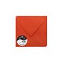 Clairefontaine 55733C - Paquet de 20 Enveloppes Gommées - Format Carré (16