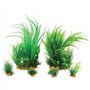 Plantes artificielles pour aquarium - ZOLUX - Plantkit - Taille M - Lot de 6
