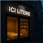 Eclairage enseigne - Projecteurs LED 20W extérieur pour Façades magasin - Support Inclinable - bras déporté