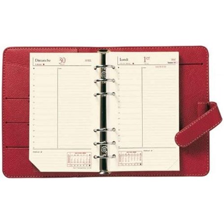 Quo Vadis - Recharge Organiseur - 2025 - Timer 17 Prestige - Journalier - Français - 13 mois de décembre à décembre - 10x17 cm -