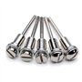 TuToy 5Pcs 1/8 Pouces Mandrins À Vis En Acier À Haute Vitesse De 5