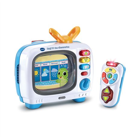 VTech - Magi TV des Découvertes - Télé Bébé Musicale avec Télécommande Bébé Jouet Interactif