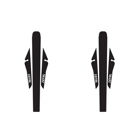 ZEFAL Pack Shield Lite M - Deux Garde-Boue de Selle pour Vélos de Route et Gravel