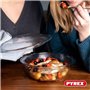 Cocotte - PYREX - 1450096 - Ronde - En verre borosilicate - 2,1 litres