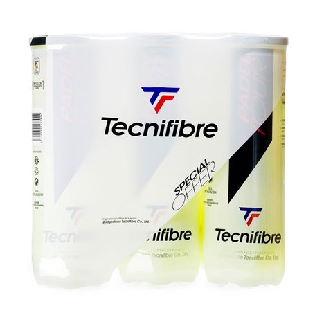 Tecnifibre Tour Balles de Padel Adulte Unisexe