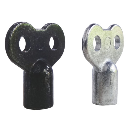 SOMATHERM FOR YOU - 2 Clés Métal de purgeur à carré de 4 et 5 mm