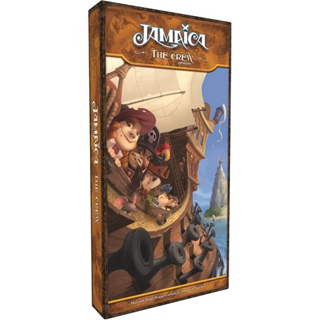 Asmodee | Jamaïca - Extension : The Crew (Edition 2022) | Jeu de société | Jeu de Plateau | Age : 8 + | 2 à 6 Joueurs | Durée :