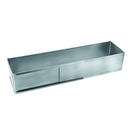 COOK CONCEPT Cuisy KC2220 Cadre Gâteau INOX Argent Extensible de 27 cm à 40 cm