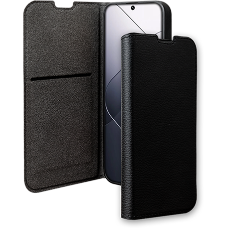 Folio Xiaomi Redmi Note 14 4G Wallet Fonction Stand Noir - Certifié GRS Bigben