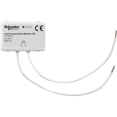 Schneider Electric - Argus - Compensateur variateur de lumière LED - 2 fils - améliore la gradation - CCT90501