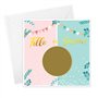 STC Lot de 6 Cartes à Gratter Révélation C'est Une Fille !
