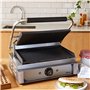Casselin CGPRL - Grill panini plaques rainurée - lisse