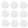 Scicalife 1000Pcs Rouleaux de Coton Dentaire Haute Absorbante Boule de Coton Roulée Tampons de Coton Bouchons de Nez pour Enfant