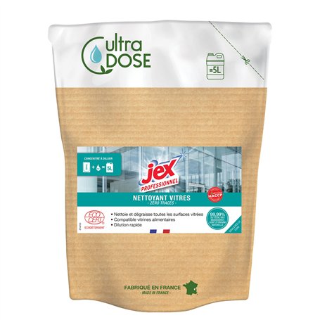 JEX Professionnel- Ultra dose nettoyant vitres -Nettoie et dégraisse -99