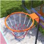 AIYAPLAY Panier de Basket pour Enfants, Hauteur réglable de 210-260 cm, Panier de Basket extérieur et intérieur avec Roues, Base