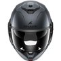 SHARK, Casque Moto Modulable OXO Blank Gun Metal A05, M